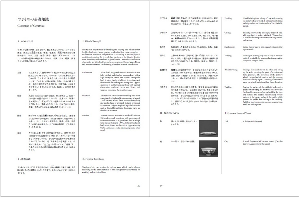 コレクション選_やきものの基礎知識